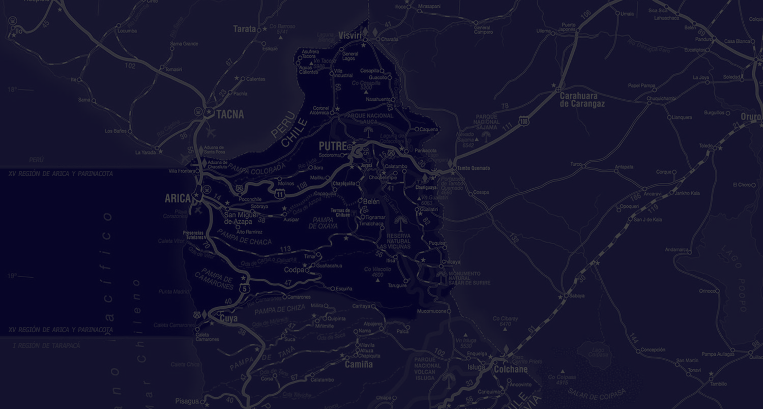 Mapa de Arica